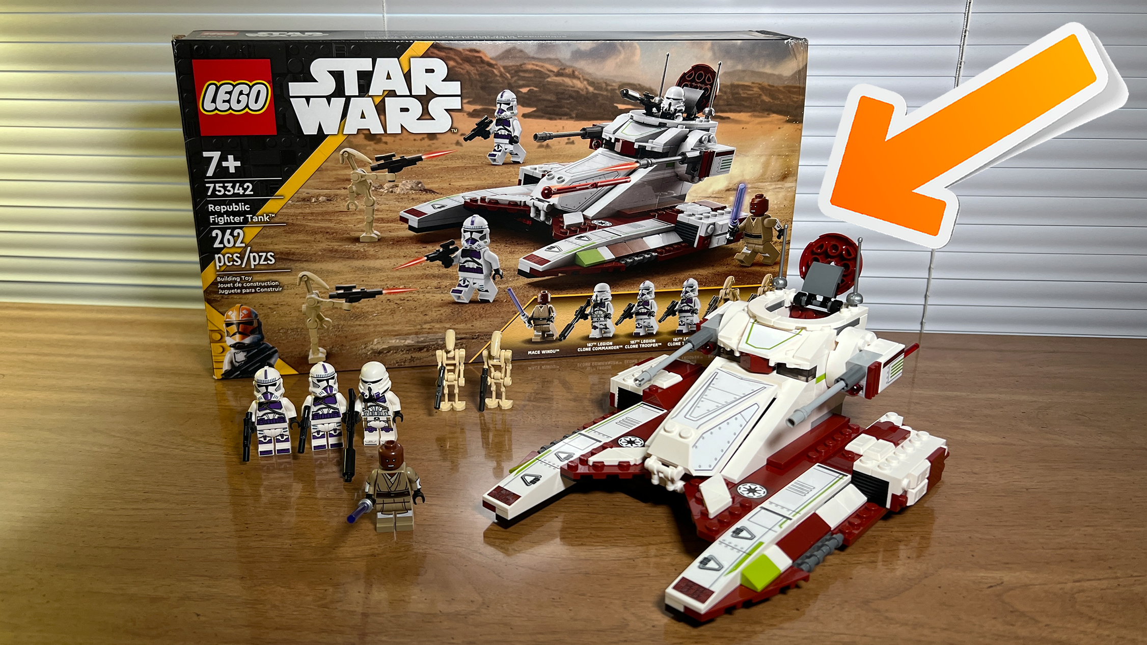 K LEGO Star Wars The Clone Wars Republic Fighter Tank Building Kit